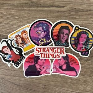 Stranger Things Sticker Set